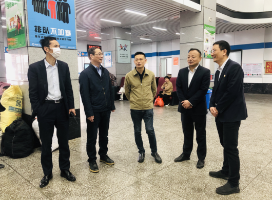 黃俊深入南昌地區(qū)基層單位督查作風(fēng)建設(shè)、廉潔自律及安全生產(chǎn)等工作