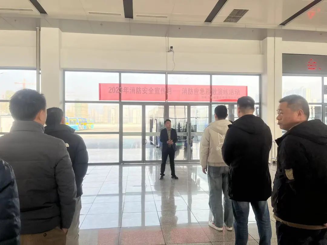 馬鞍山長客:開展冬季消防知識講座、消防應(yīng)急演練